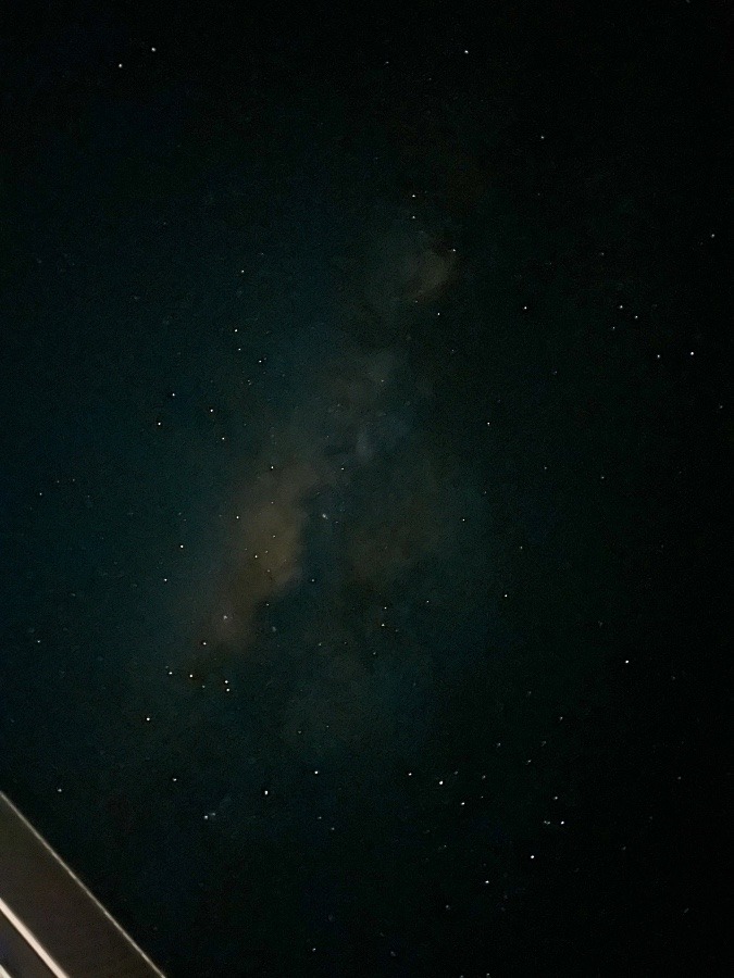 星煙の夜