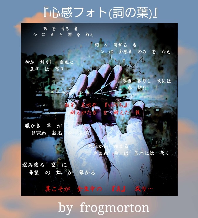 心感フォト(詞の葉)