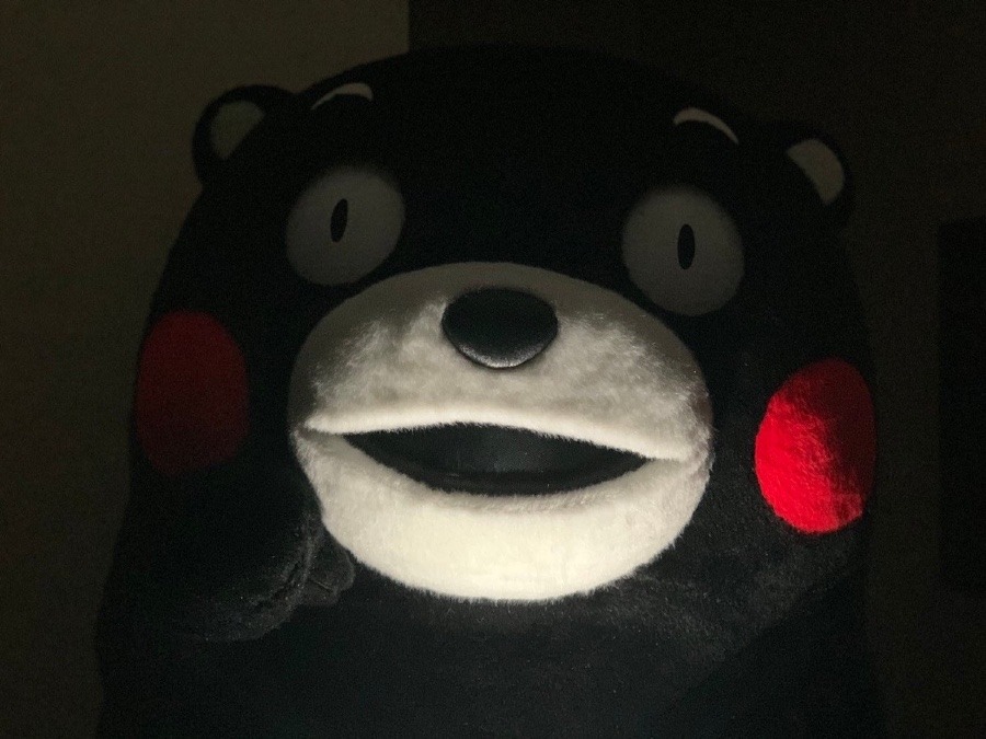 怒った顔のクマダス