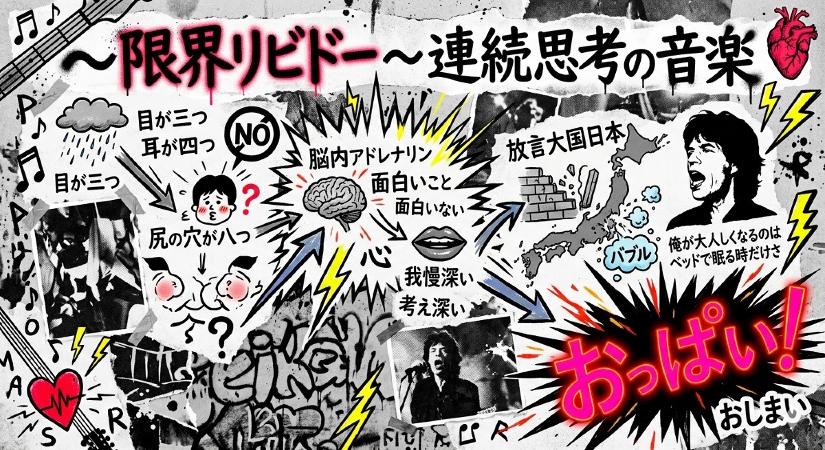 ～限界リビドー～連続思考の音楽