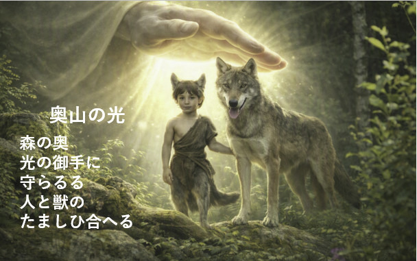 奥山の光