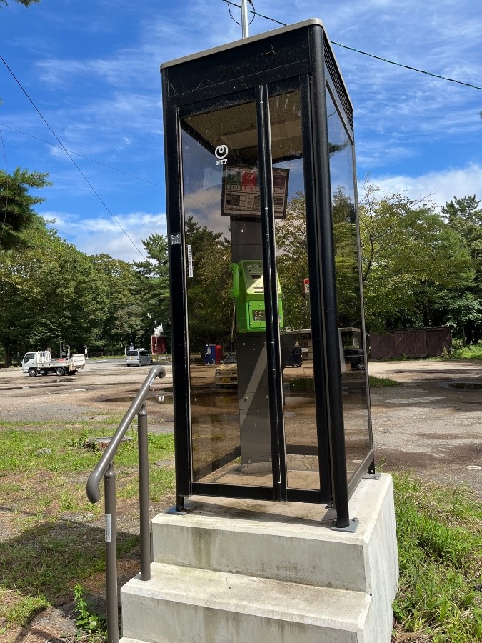 電話ボックス(栃木・福島旅行記2)